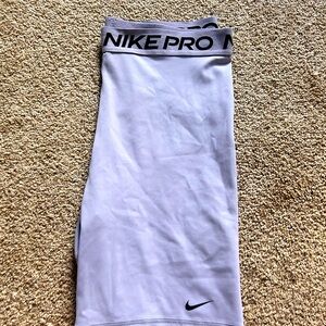Lavender/purple Nike pro bike shorts